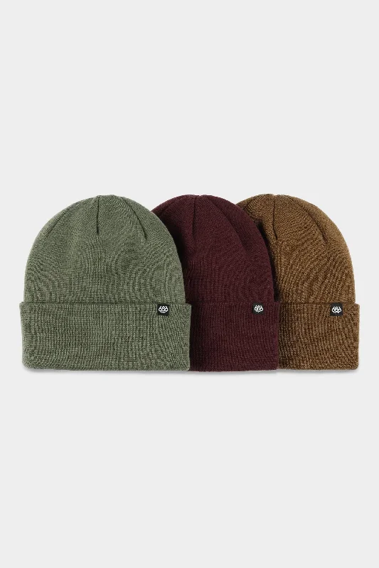 686 Standard Roll-Up Beanie (3-Pack)