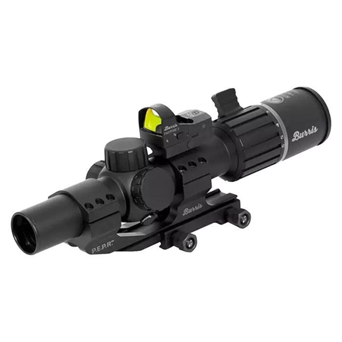 Burris RT-6 Scope Combo FastFire III & PEPR Mount - 1-6x-24mm Illum Ballistic AR Reticle Matte Black