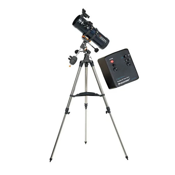 Celestron AstroMaster 114 EQ Telescope with Motor Drive - 31042-MD