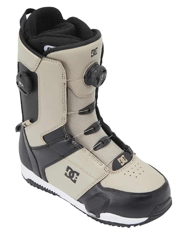 DC Control Step On BOA® Snowboard Boots - Light Brown/White