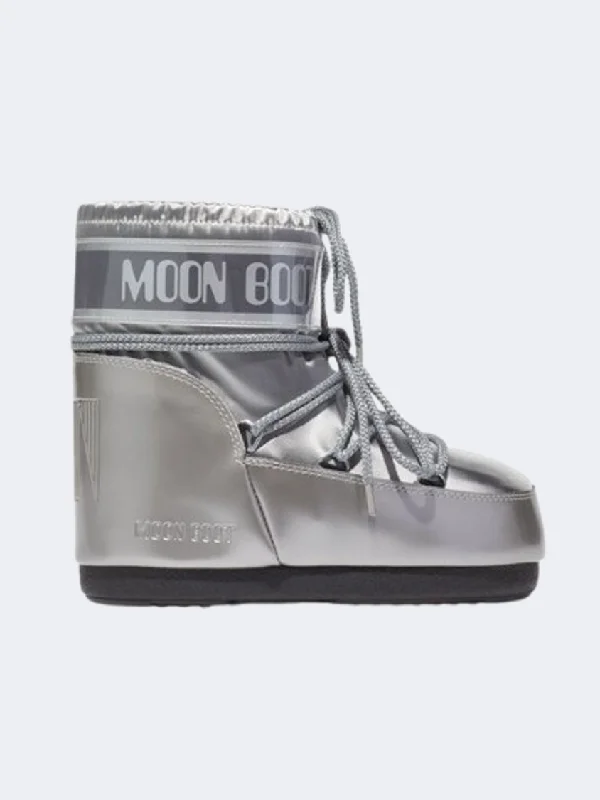 Moon Boot Icon Glance Women Skiing After Ski Silver