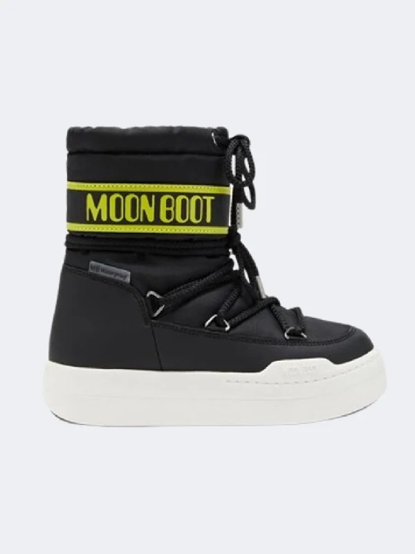 Moon Boot Park Kids Skiing After Ski Black/Yellow