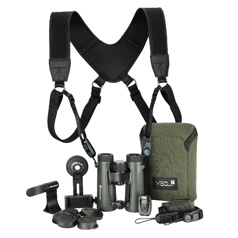 VEO HD IV 8420 8x42 HOYA ED Glass Binocular BUNDLE w/ LIFETIME WARRANTY