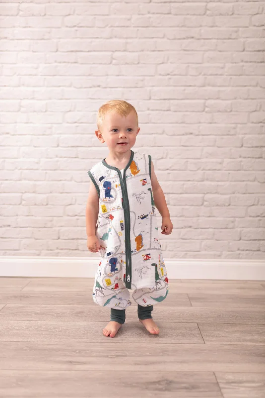 Dinoriffic Muslin Sleep suit