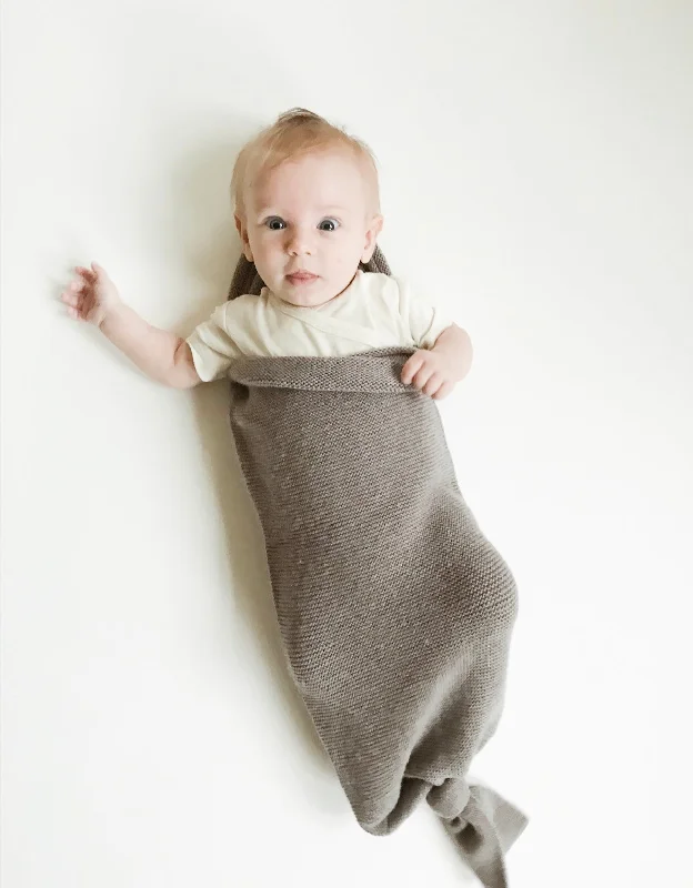 Soft Baby Cocoon - Merino Wool - Otter