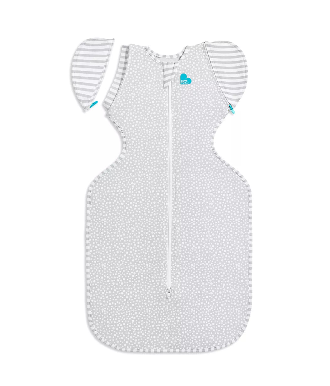 Love To Dream Swaddle Up™ Transition Bag Bamboo 1.0 TOG Grey Dot