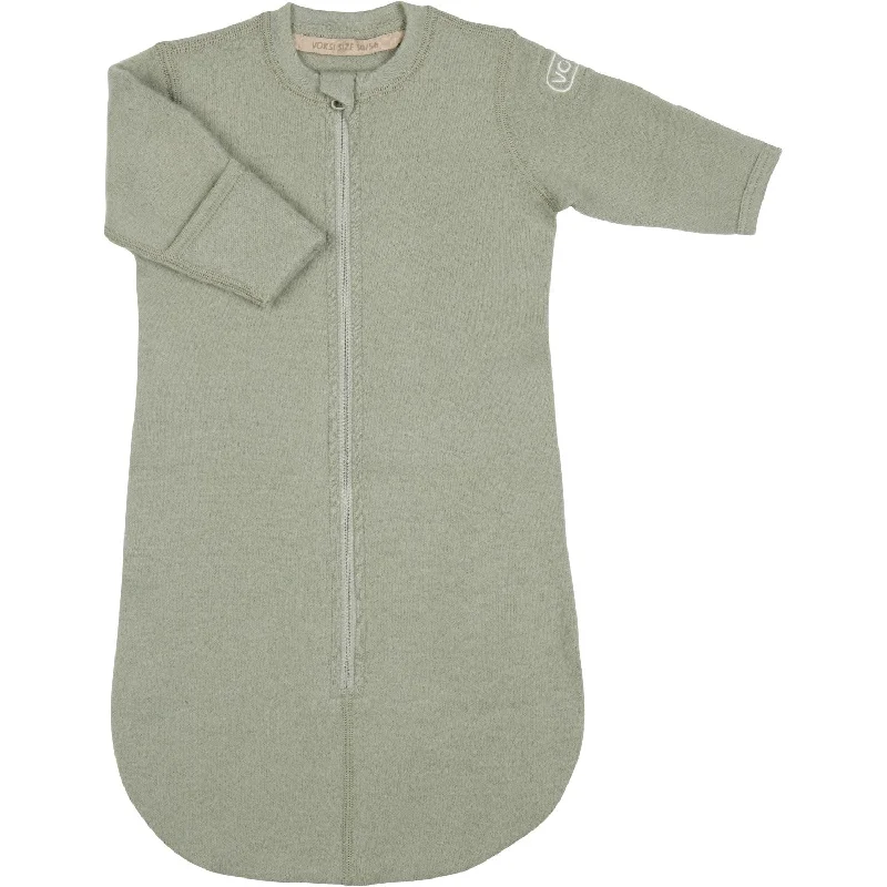 Voksi® Misty Green Wool Baby bag Fleece