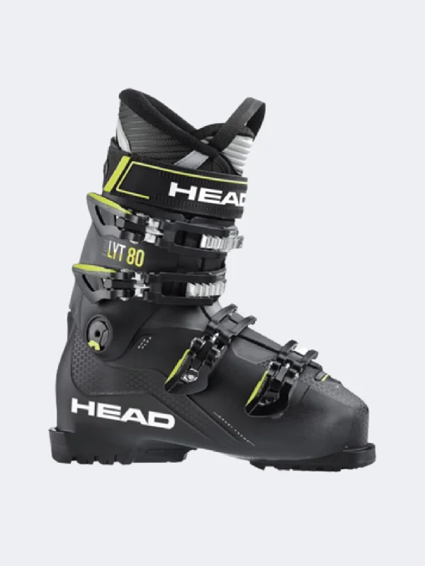 Head Edge Lyt 80 Women Skiing Ski Boots Black/Yellow