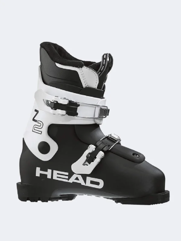 Head Z 2 Kids Skiing Ski Boots Black/White