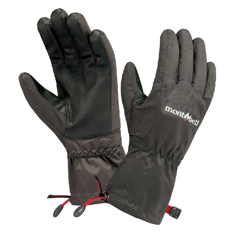 Montbell Women's Gloves OutDry Rain Black Pink - Waterproof