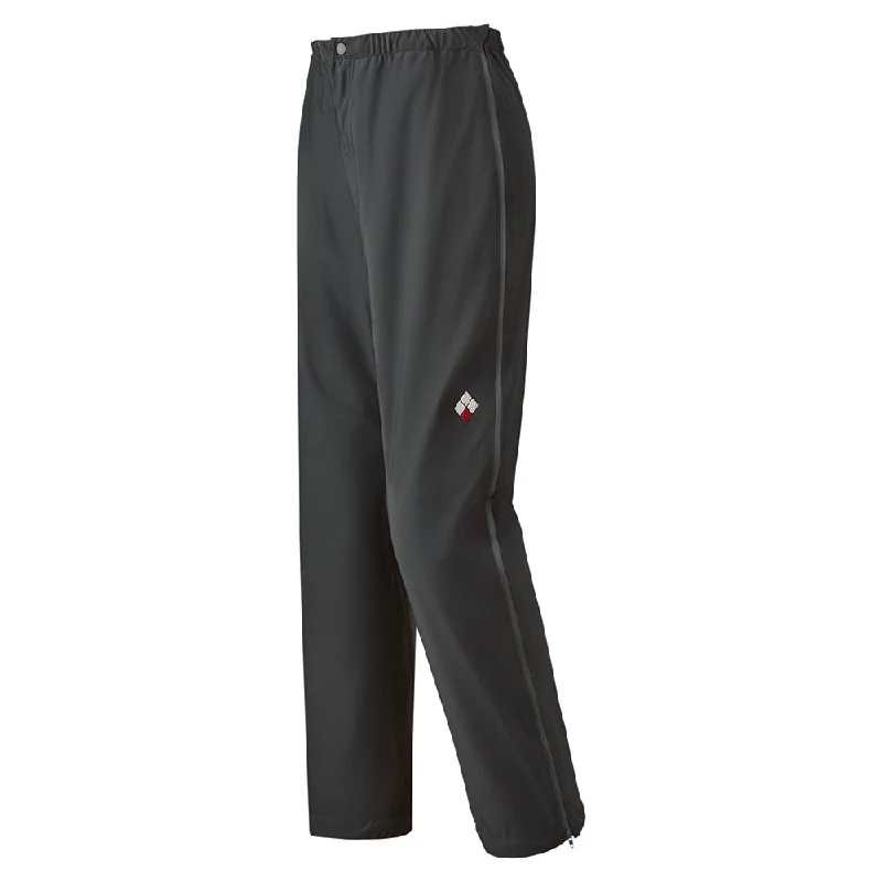 Montbell Women's Stretch Rain Full Zip Pants - Waterproof Hiking Outdoor Travel