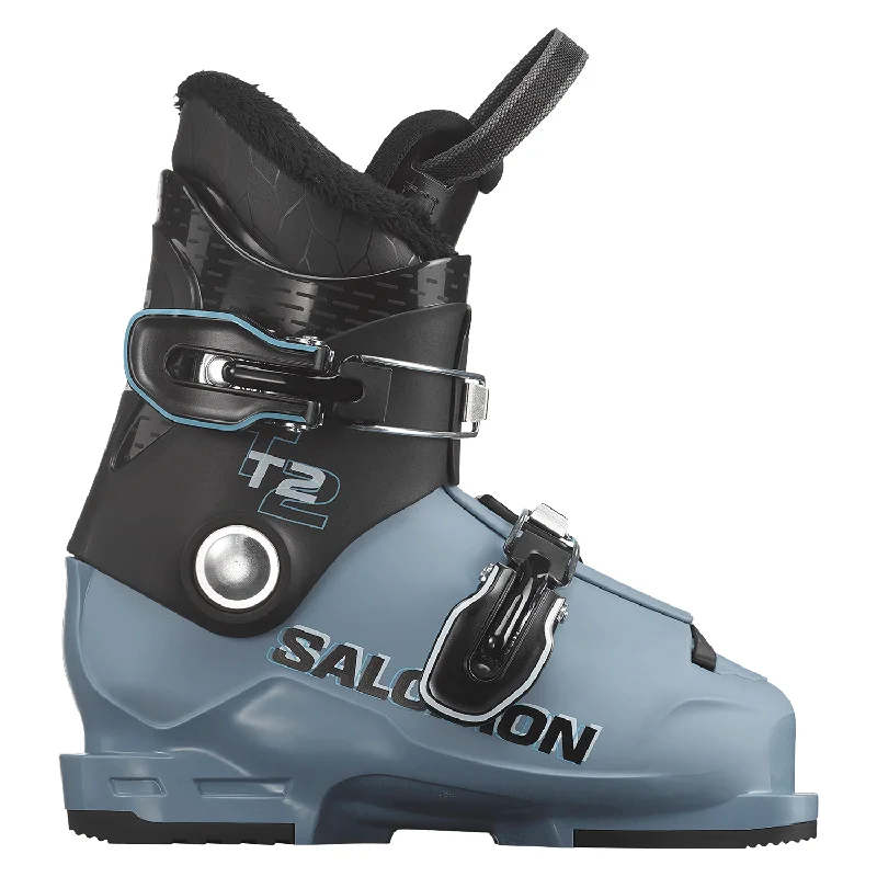 Salomon Kids T2 Rt Ski Boot 2025 Black/Copen Blue/White