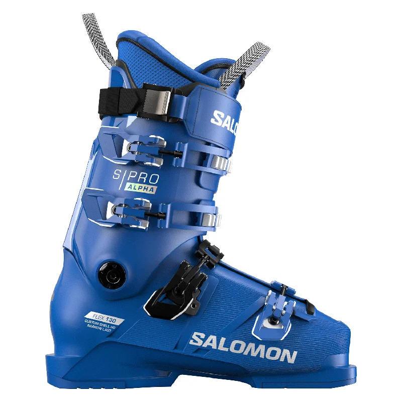 Salomon Men's S/Pro Alpha 130 Ski Boot 2025 Race Blue/White