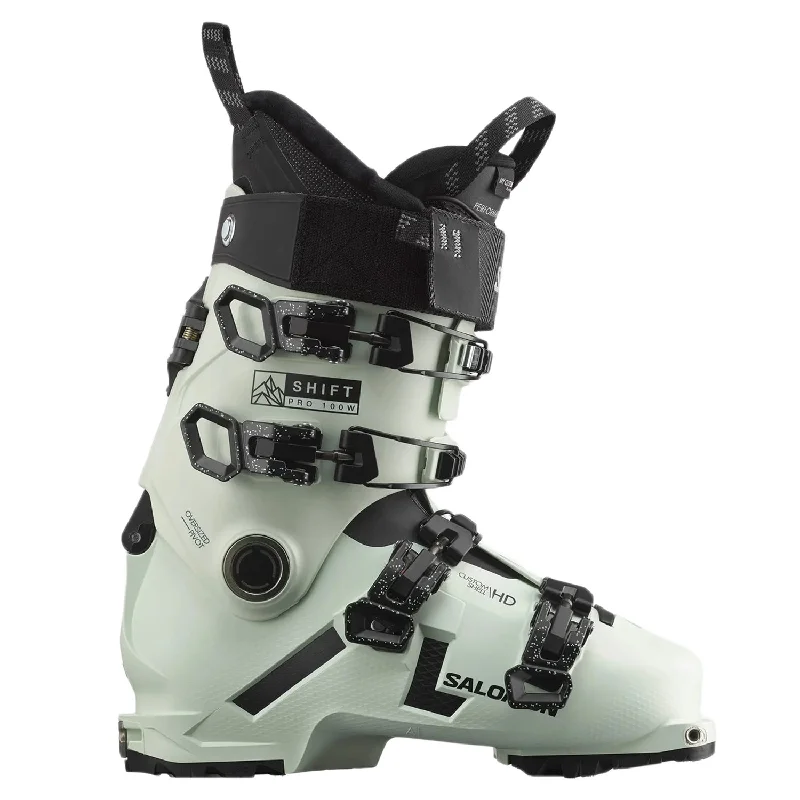 Salomon Women's Shift Pro 100 W AT Ski Boot 2024 White Moss/Black