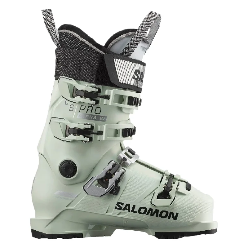 Salomon Women's S/Pro Alpha 100 W Ski Boot 2024 White Moss/Silver