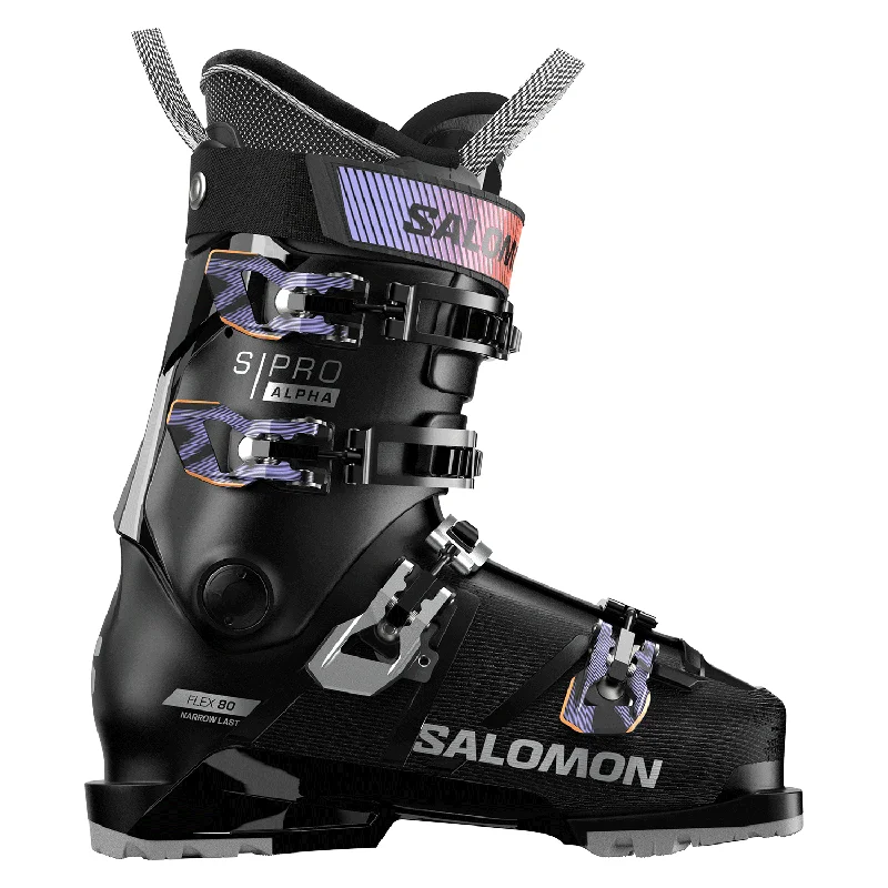 Salomon Women's S/Pro Alpha 80 GW Ski Boot 2025 Black/Purple