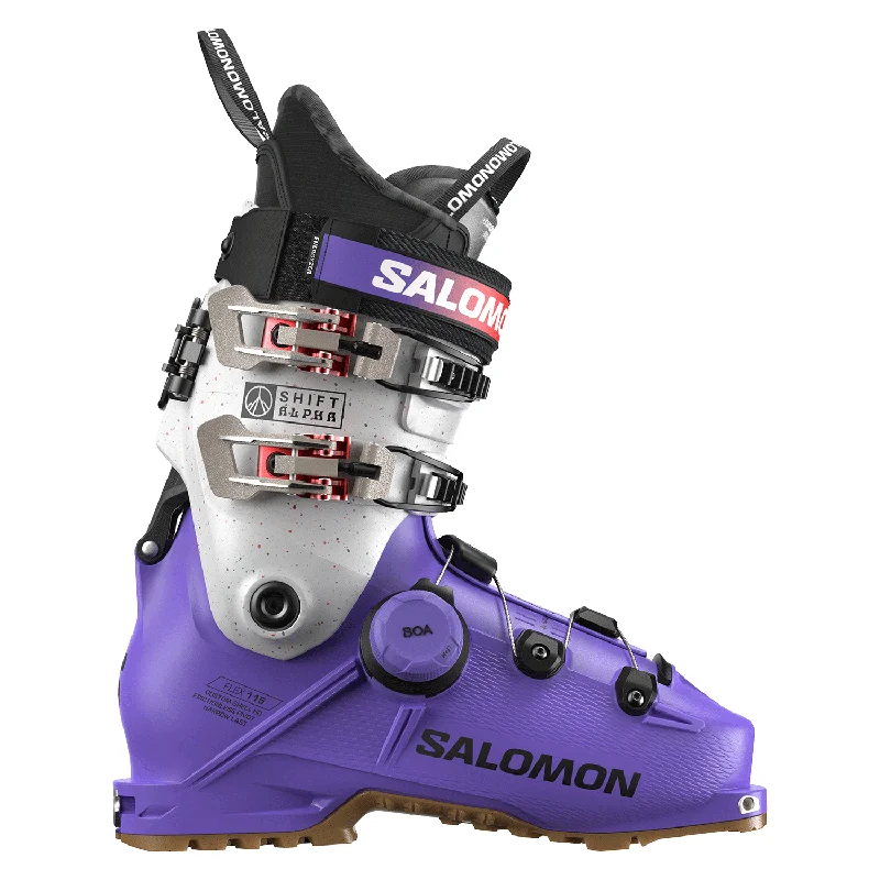 Salomon Women's Shift Alpha Boa 115 Ski Boot 2025 Ultra Violet/Black