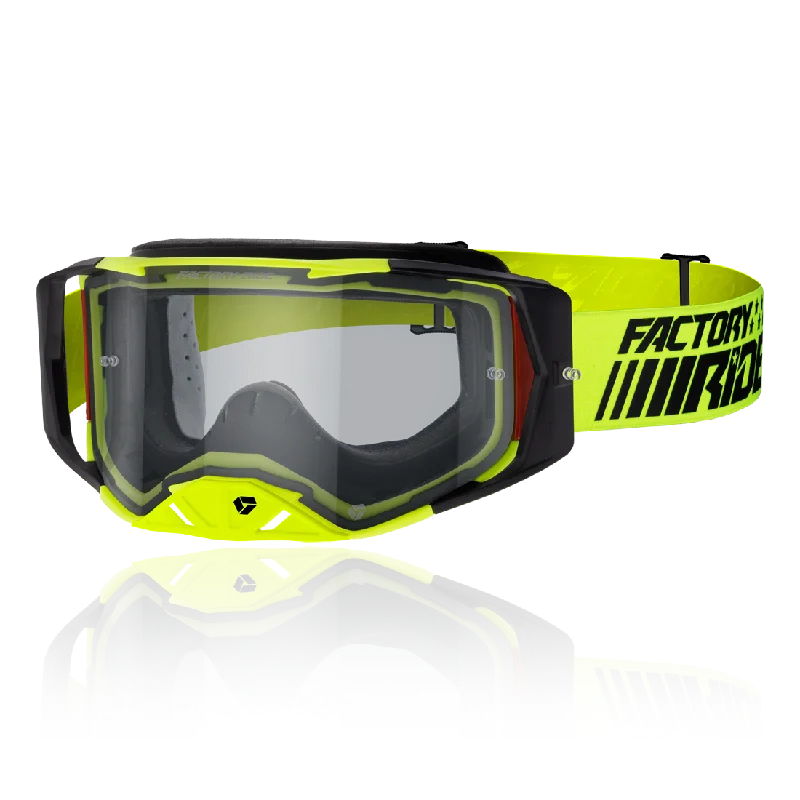 Factory Ride Clear MX Goggle