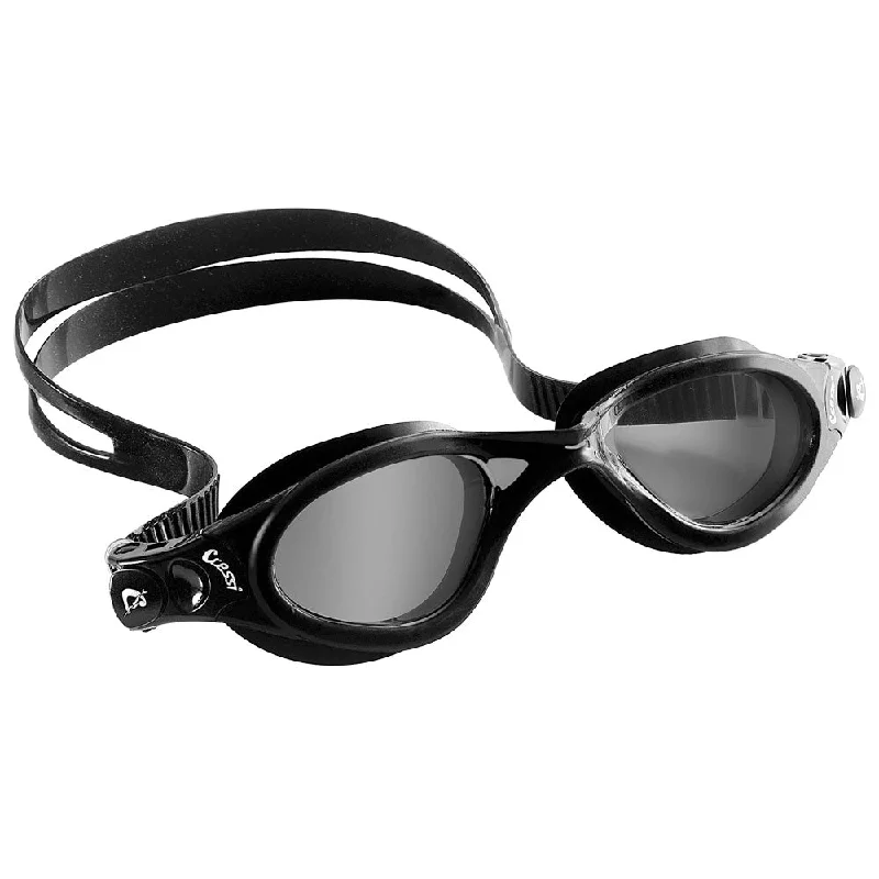 Black with Tinted Lens with Black Silicone Skirt