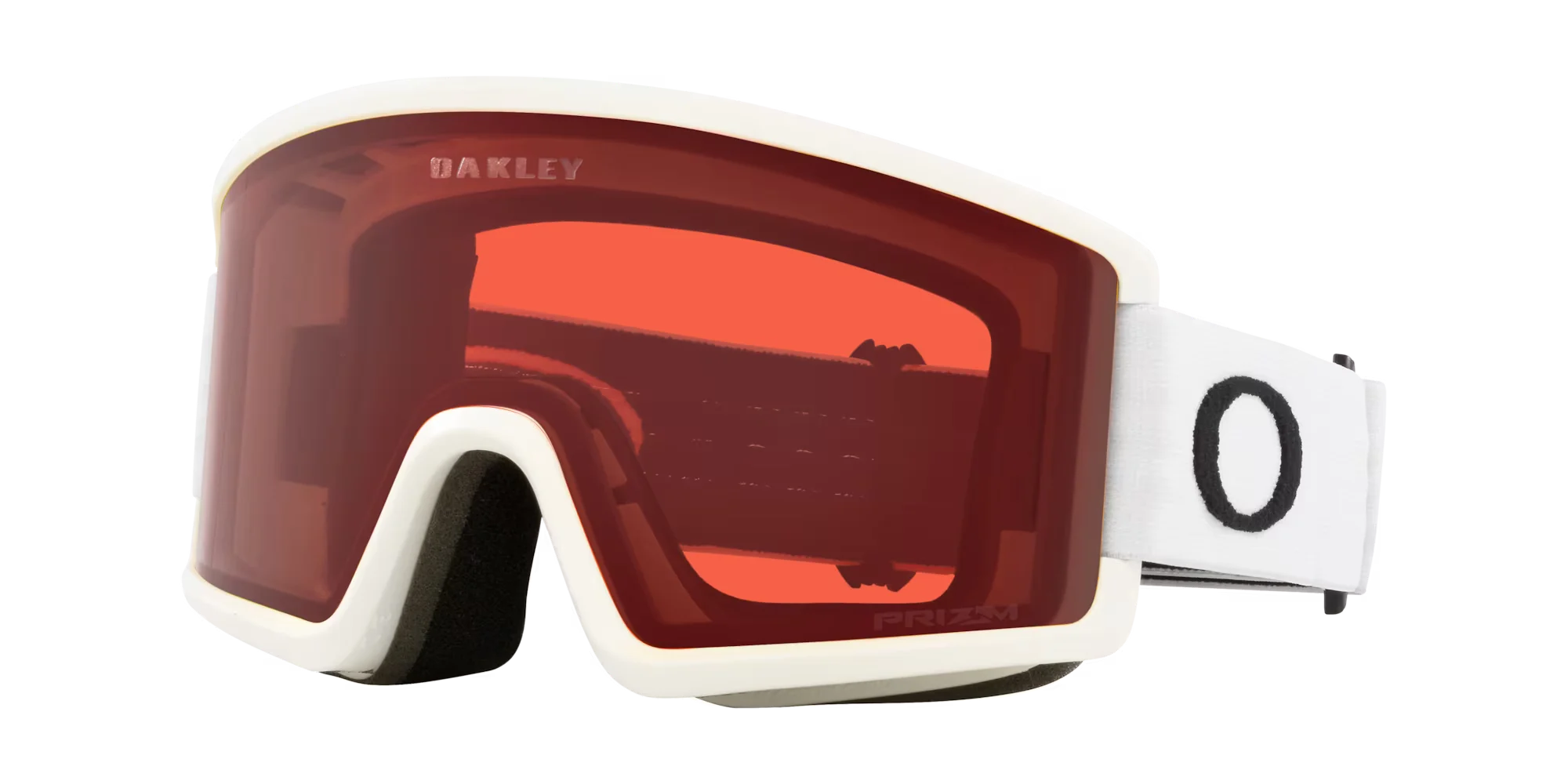 Target Line M Snow Goggles - Matte White w/ Prizm Snow Rose Lenses