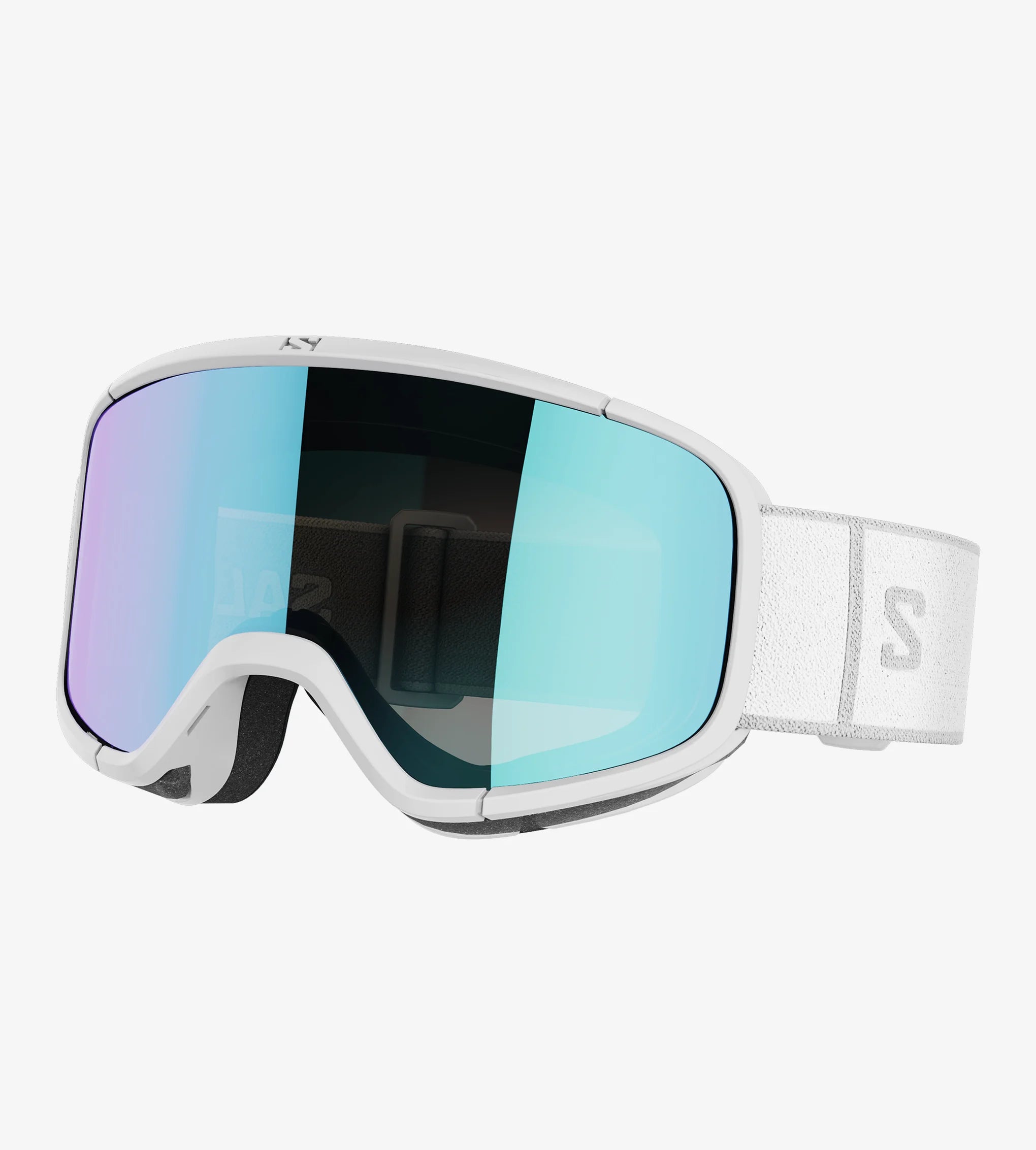 Aksium 2.0 Snow Goggle - White w/ Mid Blue Lens