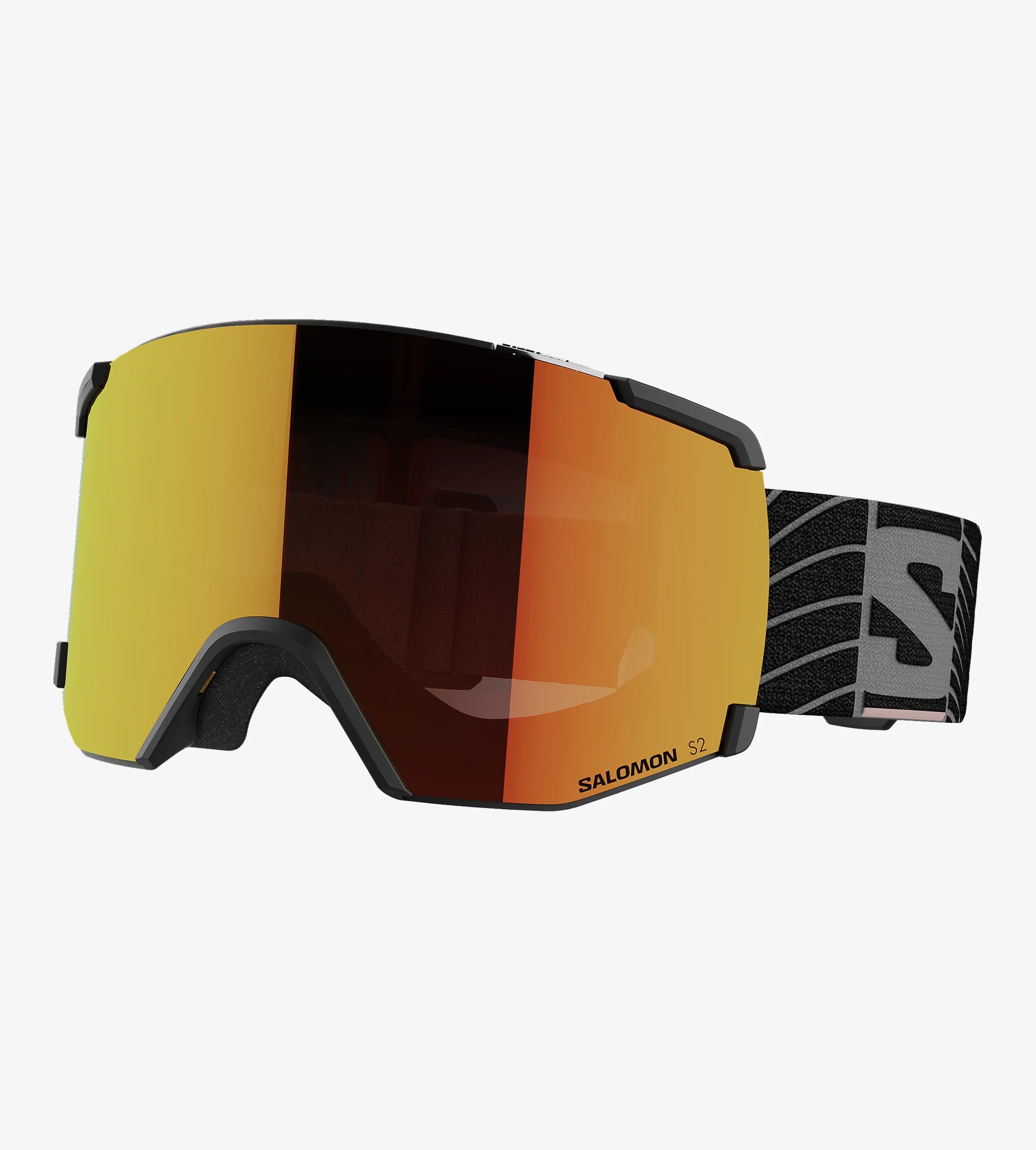 S/View Goggles - Black Res w/ Uni Mid Red Lens