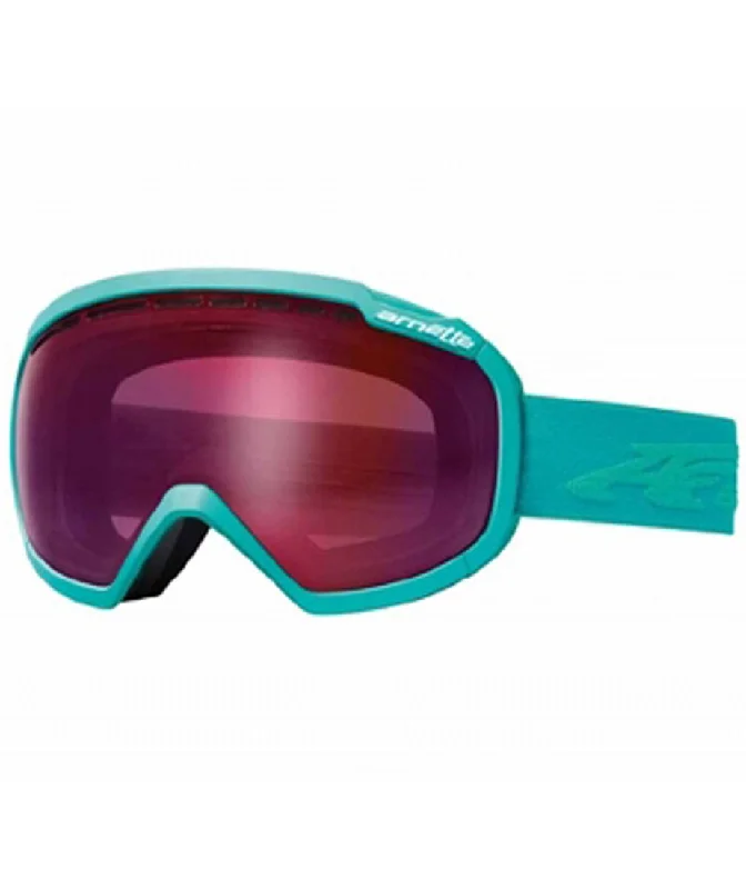 Arnette Skylight Snow Goggles AN5004 - Muted Teal w/ Raspberry Ice Chrome Lens