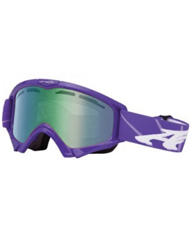 Arnette Mini Series Kid's Snow Goggles AN5005 - Grape w/ Aqua Chrome Lens