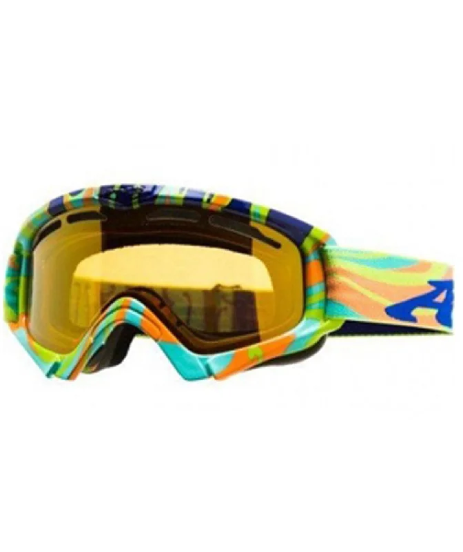 Arnette Mini Series Kid's Snow Goggles AN5005 - Psych w/ Inferno Chrome Lens