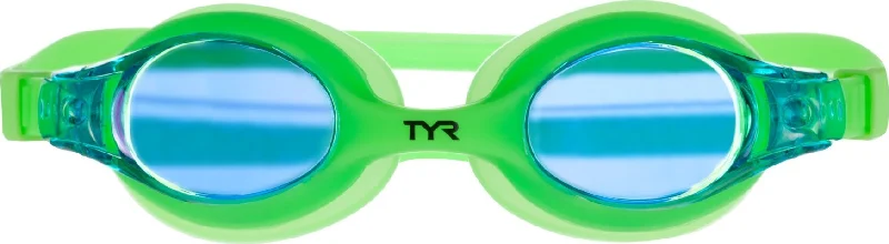 Tyr Kids Swimming Lgswm-339 Swimple Goggle Mirro Green Goggles